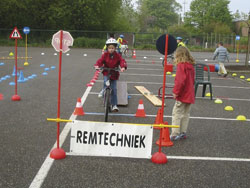 oefenen remtechniek